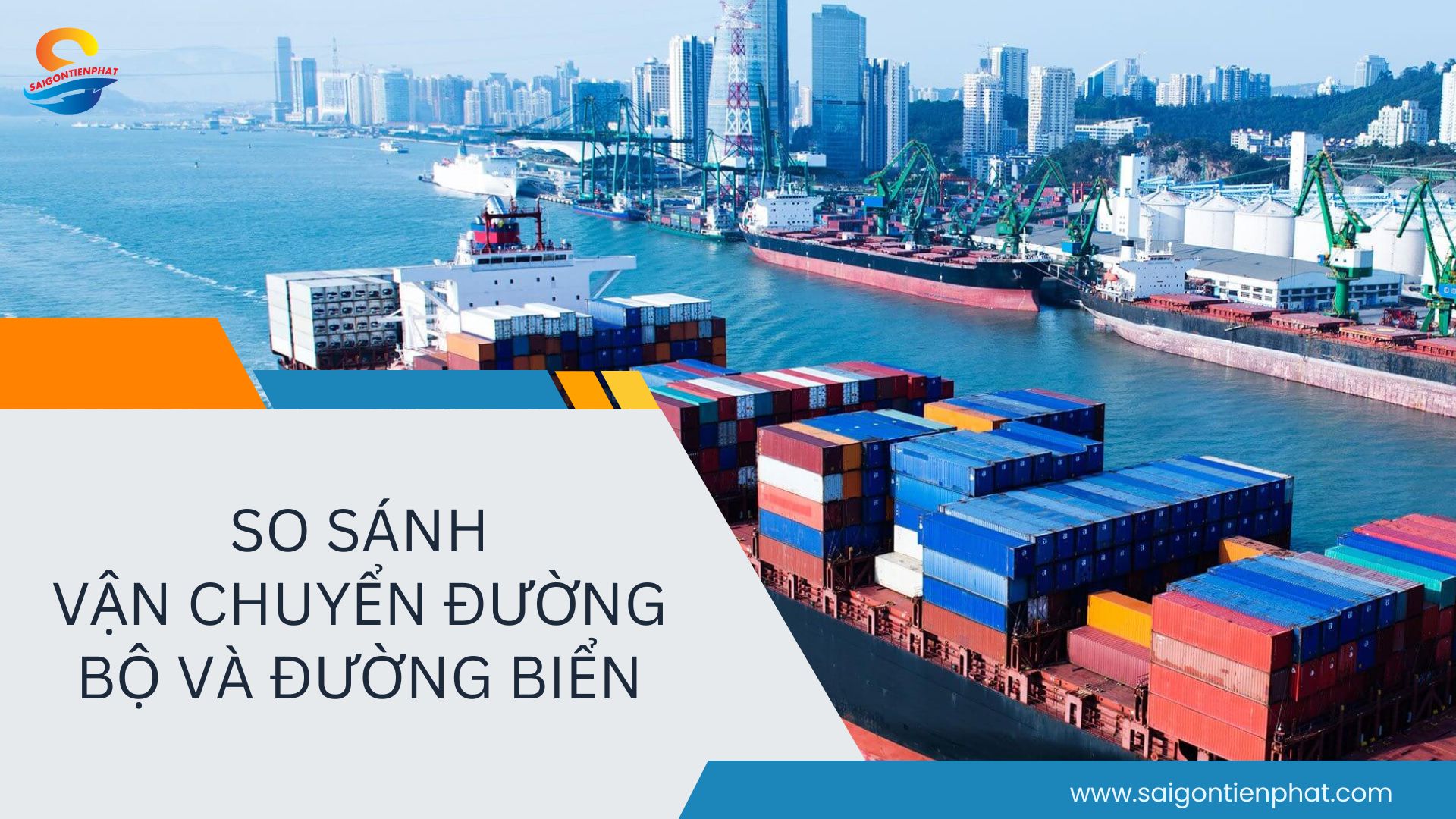 So Sánh Vận Chuyển Đường Bộ Và Đường Biển