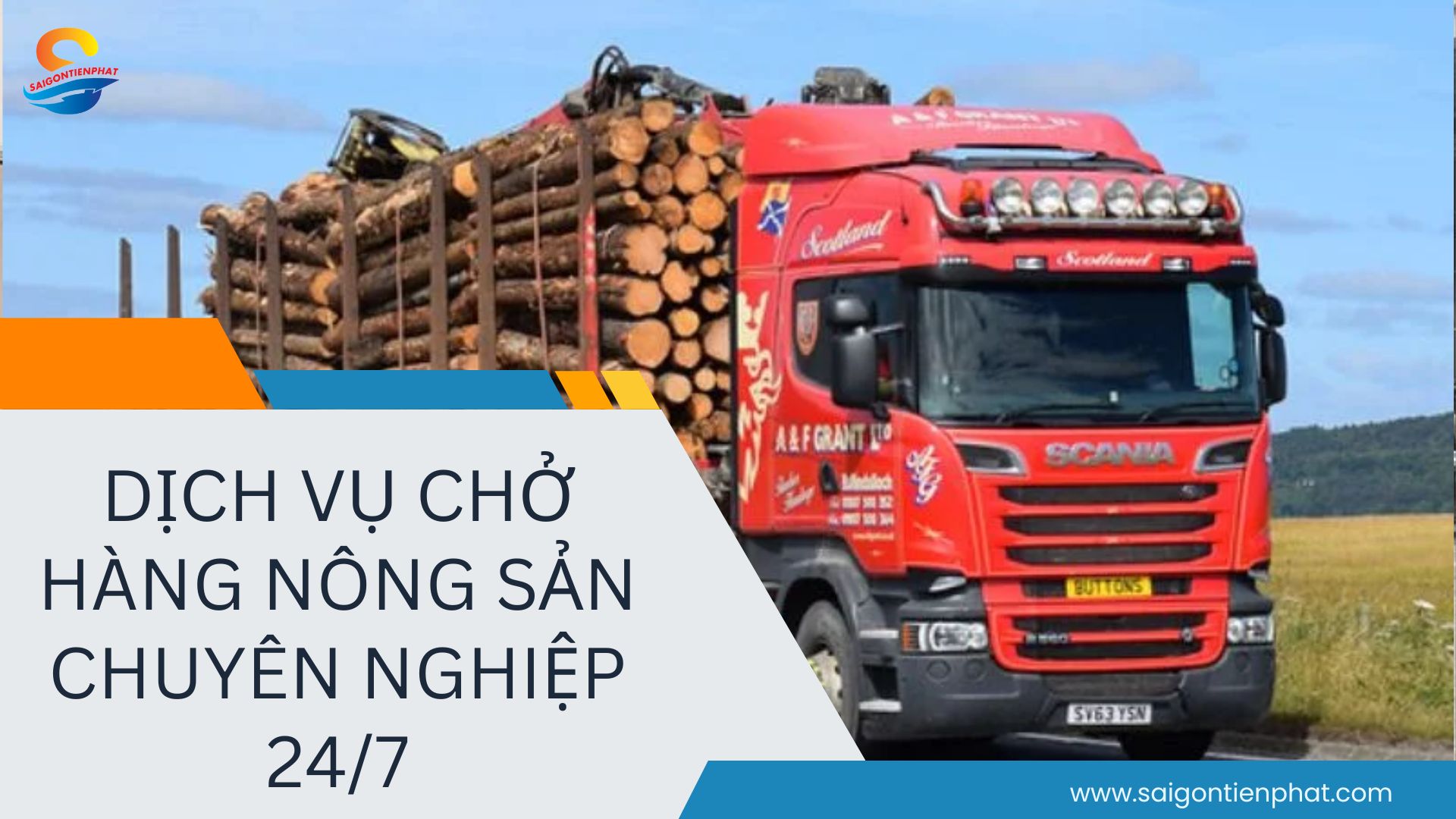 Dịch Vụ Chở Hàng Nông Sản Chuyên Nghiệp