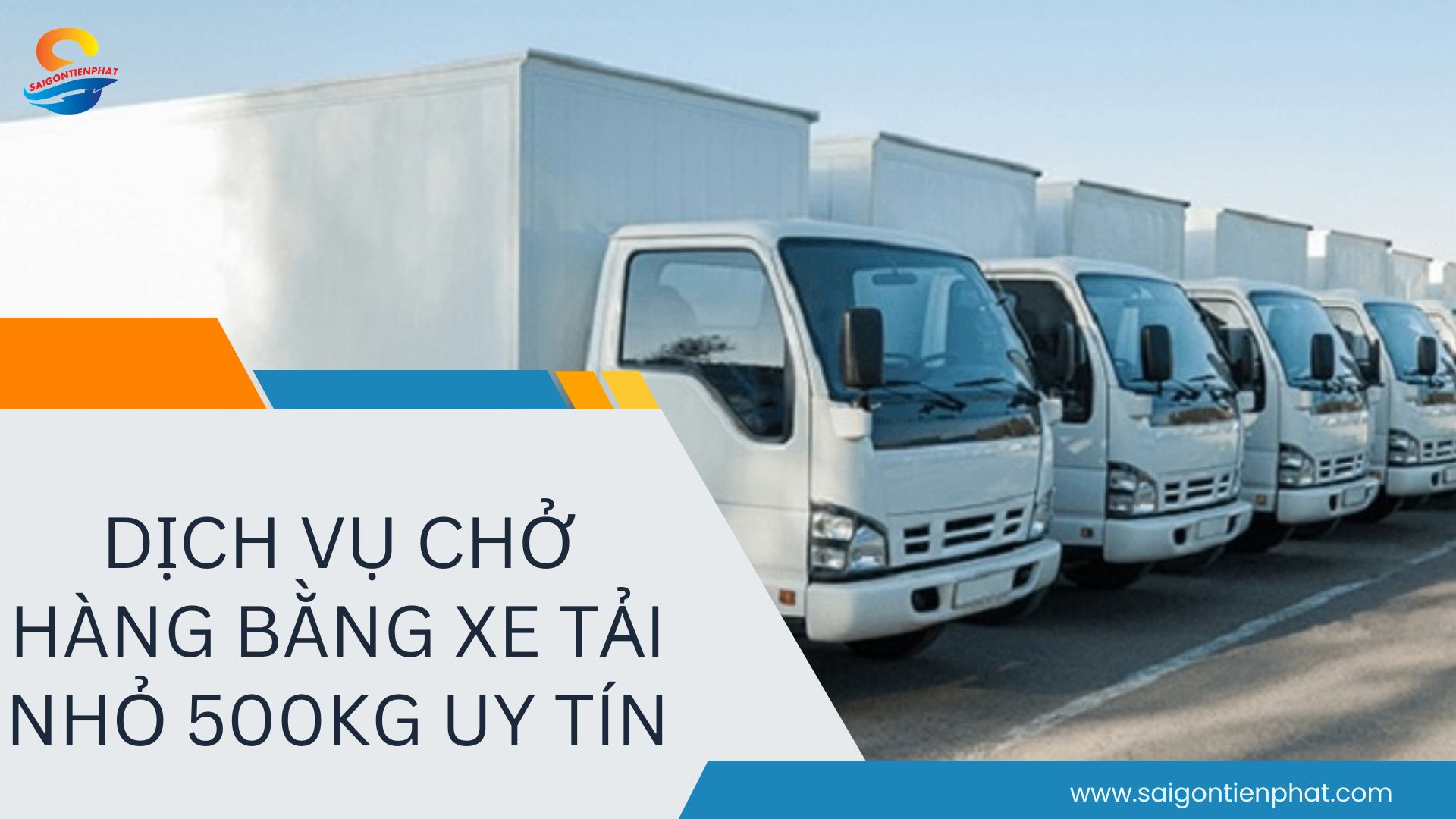 Dịch Vụ Chở Hàng Bằng Xe Tải Nhỏ 500kg Uy Tín