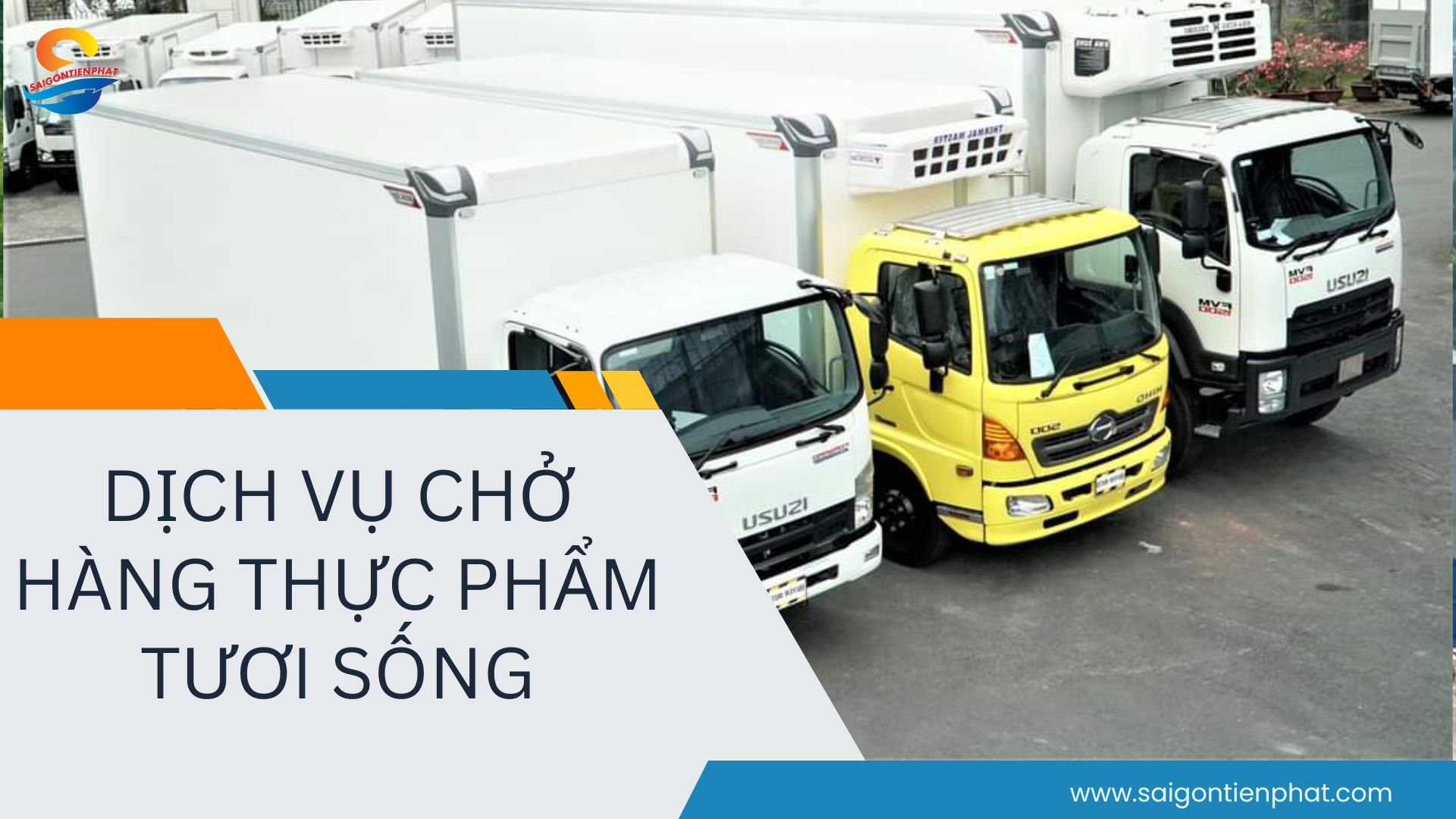 Dịch Vụ Chở Hàng Thực Phẩm Tươi Sống